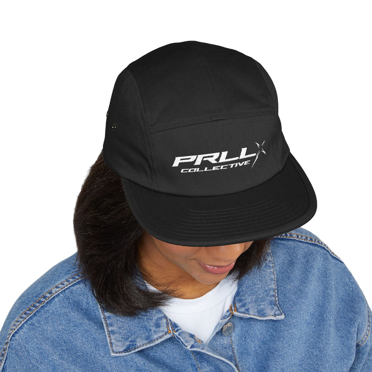 PRLLX 5 Panel Embroidered Cap